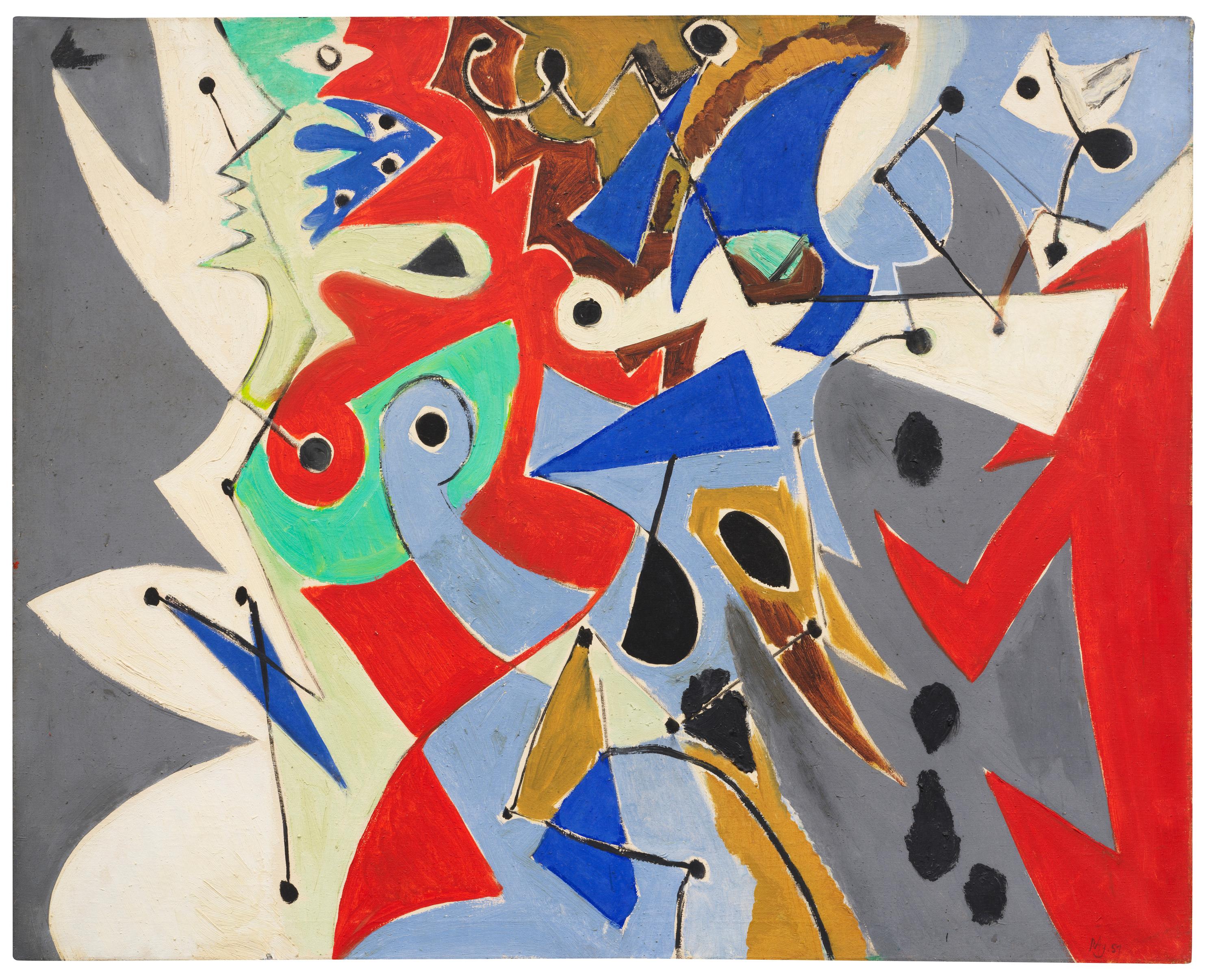 Spiele - Ernst Wilhelm Nay 