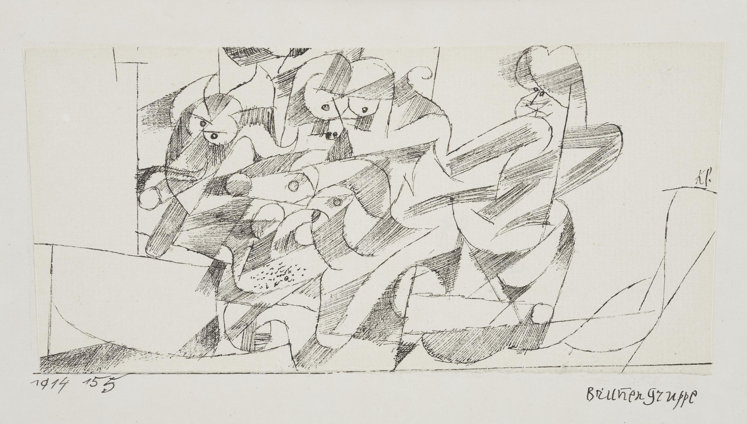 Brunnengruppe - Paul Klee 