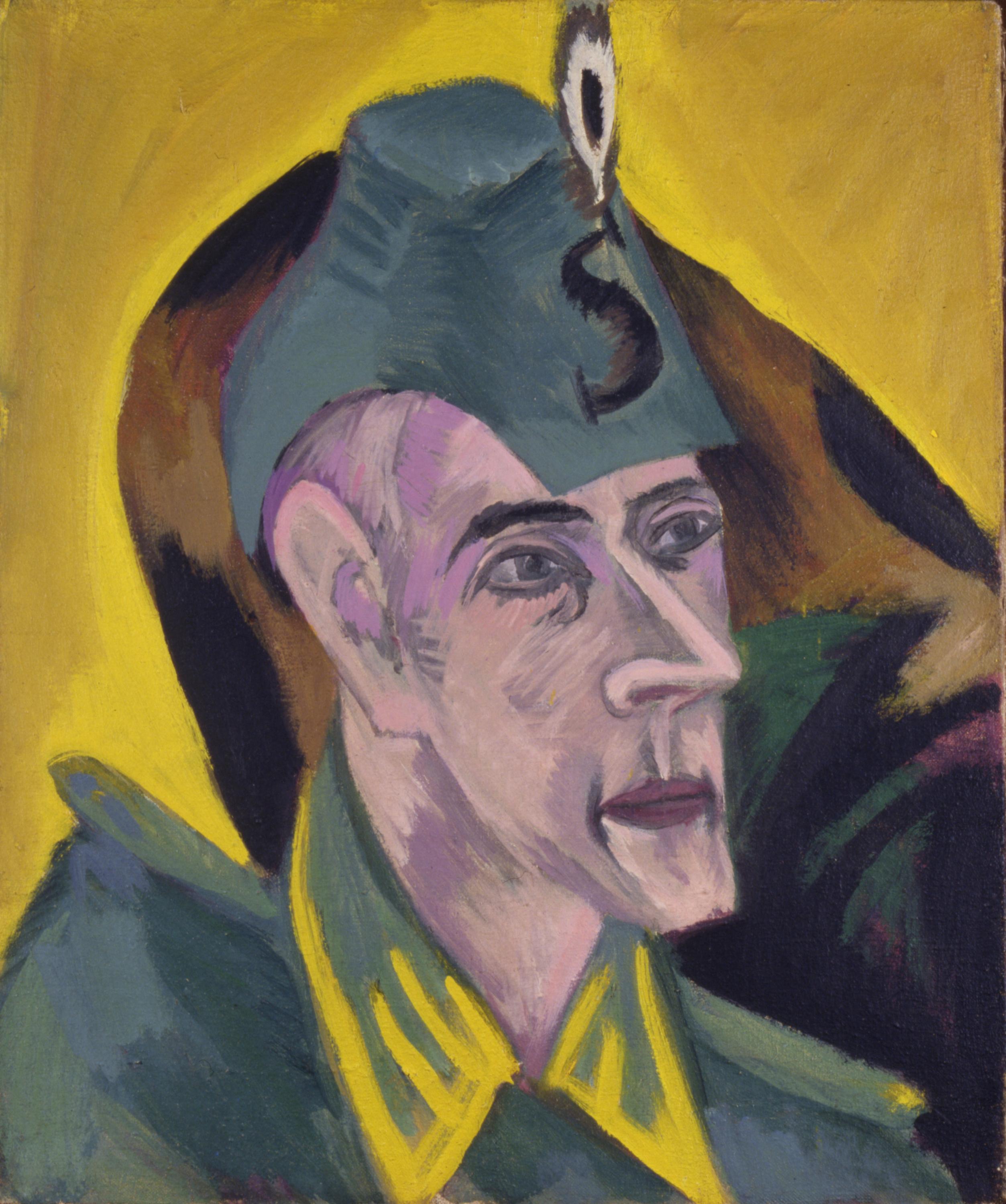 Porträt Hugo - Ernst Ludwig Kirchner 